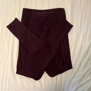 Victoria secret plum leggings
